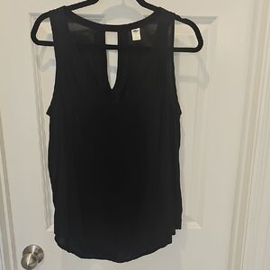 Old Navy Elegant Black Sleeveless Top